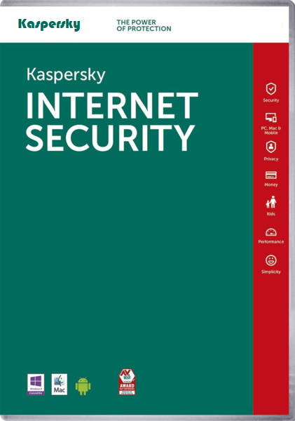Cheap Antivirus Kaspersky Internet Security, Anti-Virus and Firewall - 12 Month - InterSecure